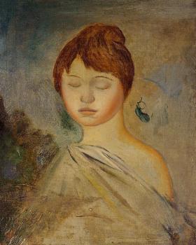 皮埃爾 奧古斯特 雷諾阿 Head of a Young Woman 皮埃爾 奧古斯特 雷諾阿 Head of a Young Woman